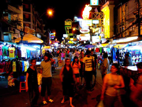 Khao San Road and Soi Rambuttri 