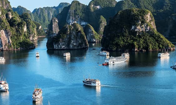 2d 1n Halong Bay Cruise Lan Ha Bay Overnight The Tripguru