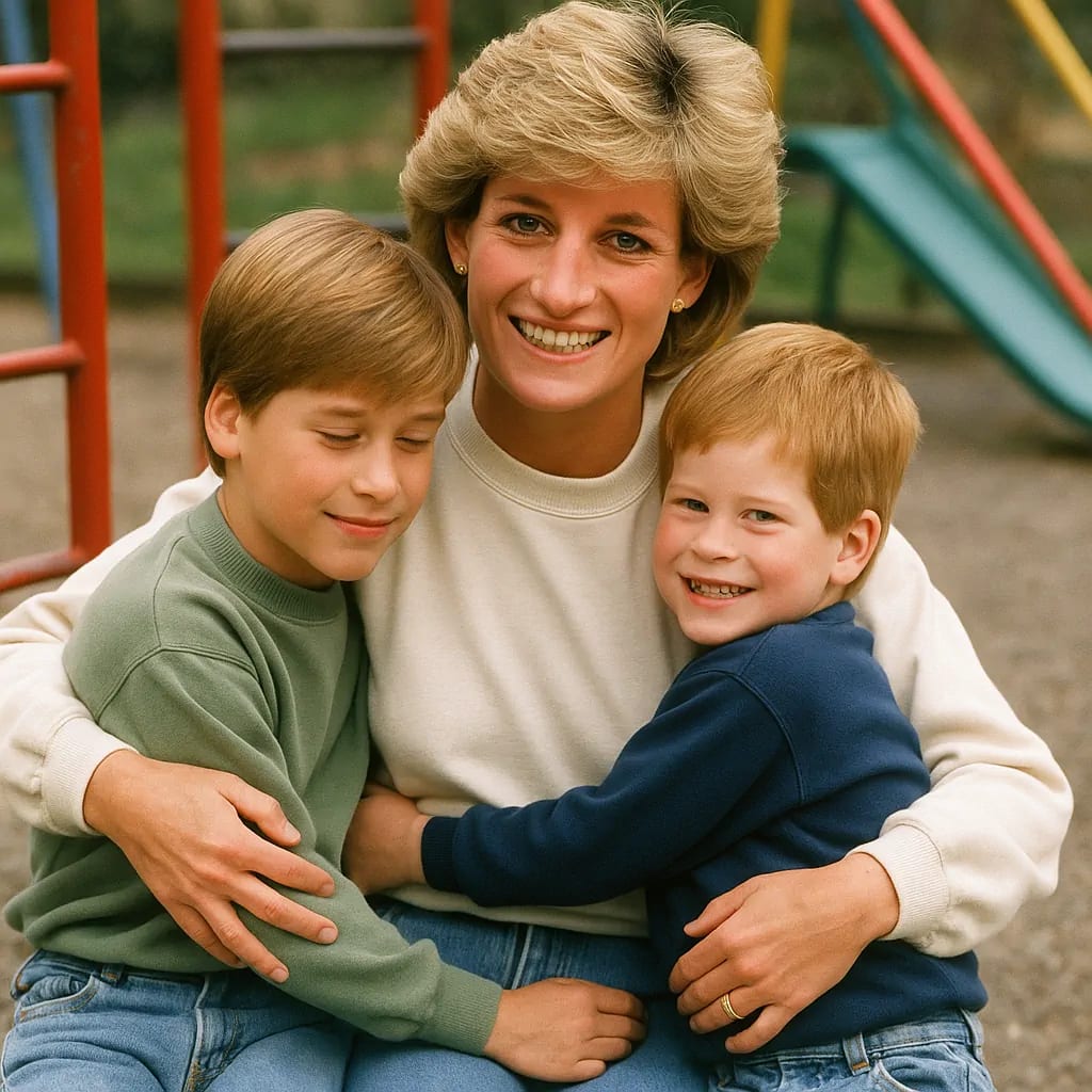 Diana revolutionizing royal motherhood with hands-on parenting. Diana revolutionizing royal motherhood with hands-on parenting.