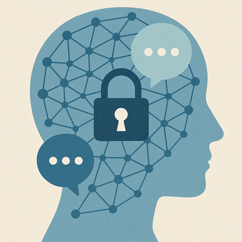 Visualising data privacy concerns when sharing emotions with AI chatbots. Visualising data privacy concerns when sharing emotions with AI chatbots.