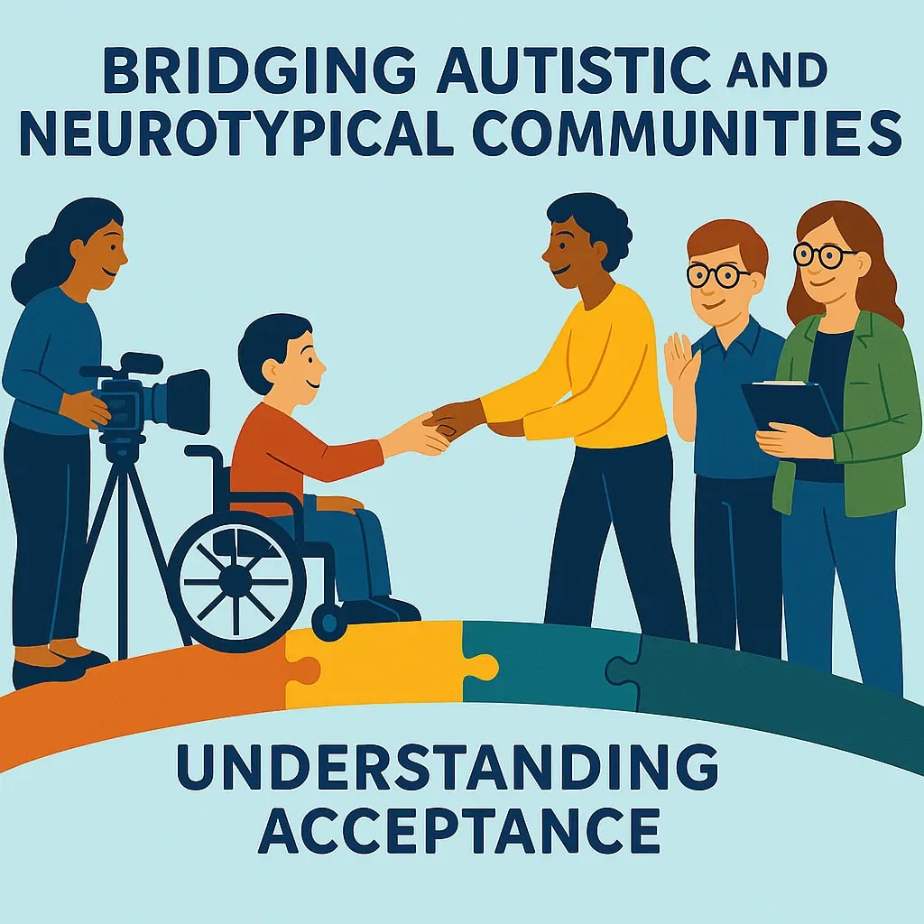 Building bridges of understanding between autistic and neurotypical communities through media. Building bridges of understanding between autistic and neurotypical communities through media.