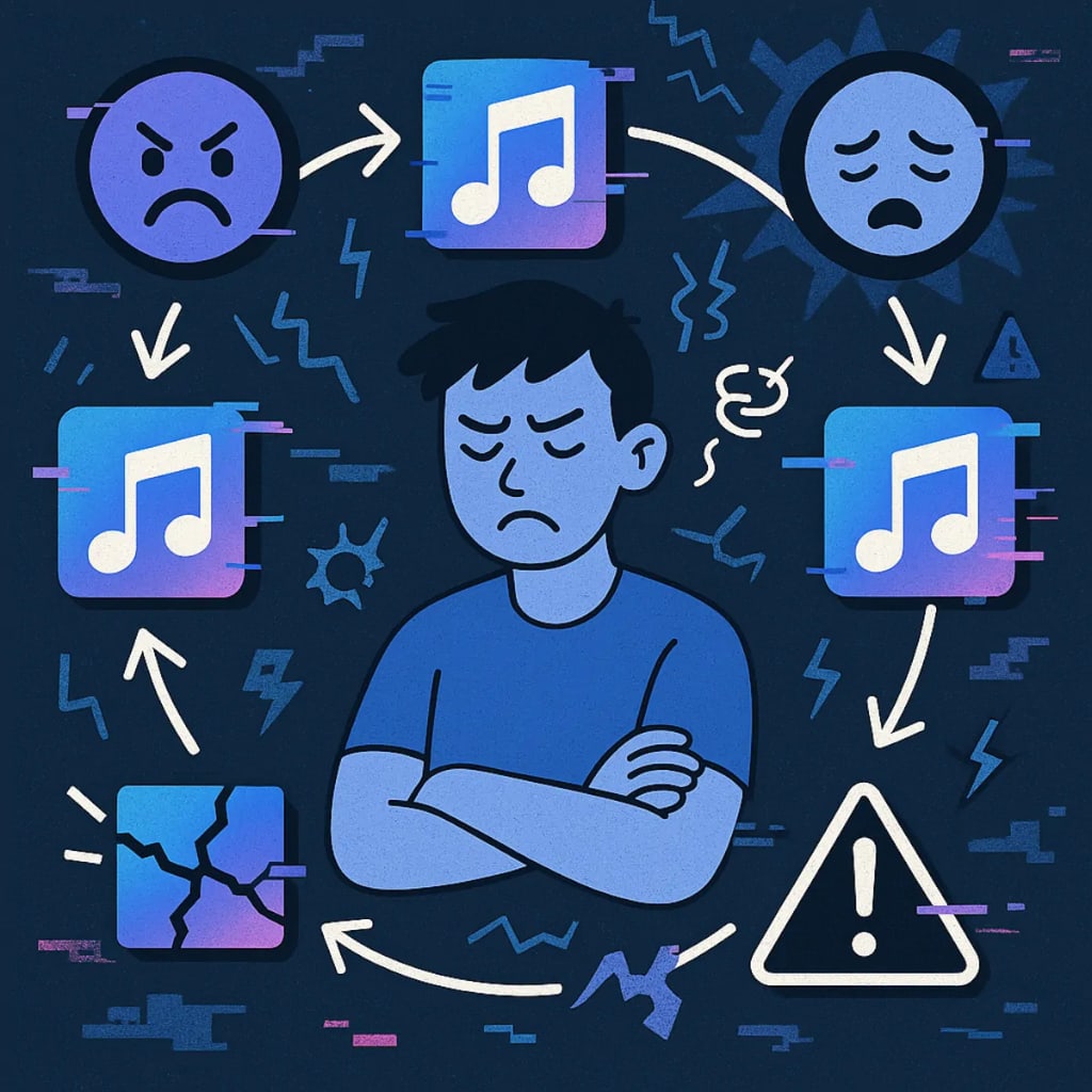 Spotify algorithm problems and repetitive recommendations. Spotify algorithm problems and repetitive recommendations.