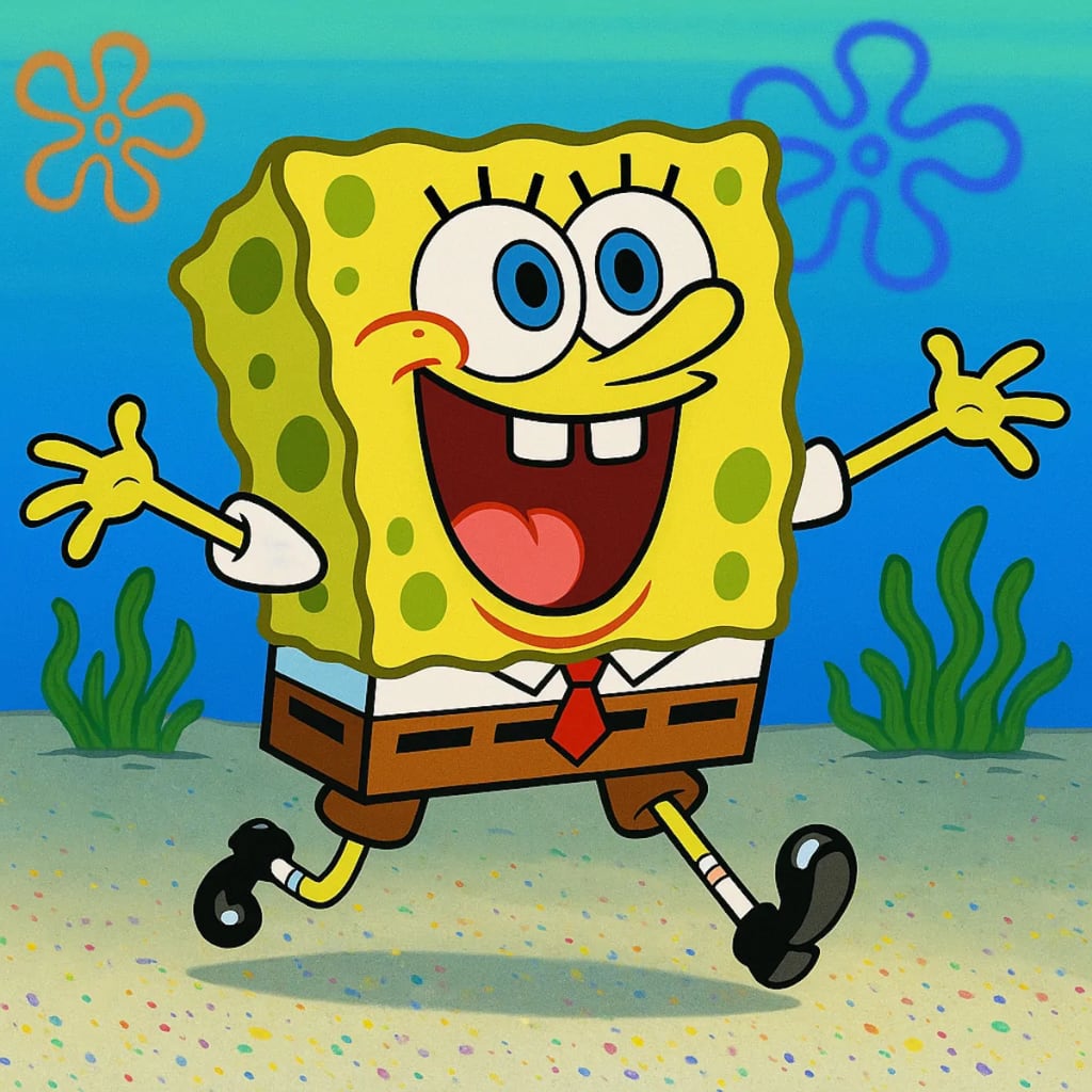 Squidward Tentacles displaying wrath and anger. Squidward Tentacles displaying wrath and anger.