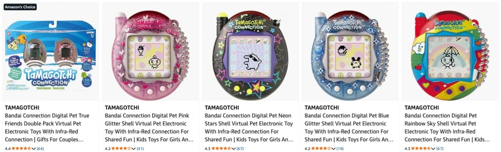 Tamagotchi Connection on Amazon. Tamagotchi Connection on Amazon.