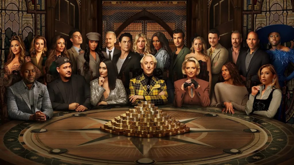 The Traitors psychological analysis: Decoding the mind games behind television's most manipulative show. Photo by Peacock.