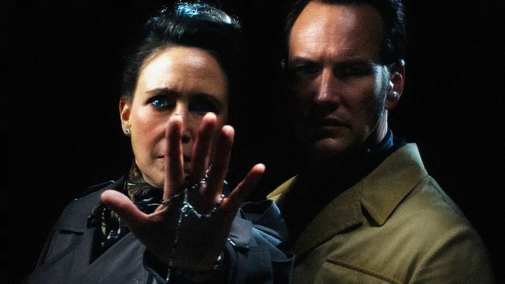 The Conjuring Last Rites Warrens Farewell: The end of an era in horror. Photo by Warner Bros. Pictures. The Conjuring Last Rites Warrens Farewell: The end of an era in horror. Photo by Warner Bros. Pictures.