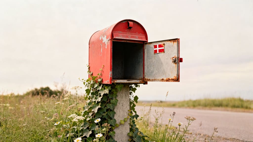 Denmark becomes first country to end postal letter delivery.