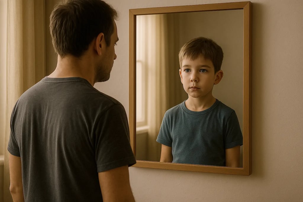Advice to my younger self: Would your inner child admire your adult life?