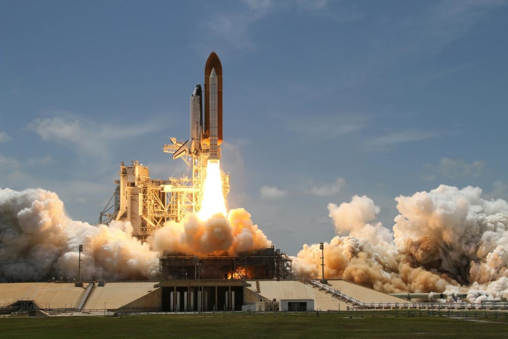 Taking-off Rocket. War vs. Space exploration: Which fuels more technological innovation? Photo by Pixabay. Taking-off Rocket. War vs. Space exploration: Which fuels more technological innovation? Photo by Pixabay.