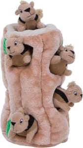 Hide-a-squirrel puzzle toy. Hide-a-squirrel puzzle toy.