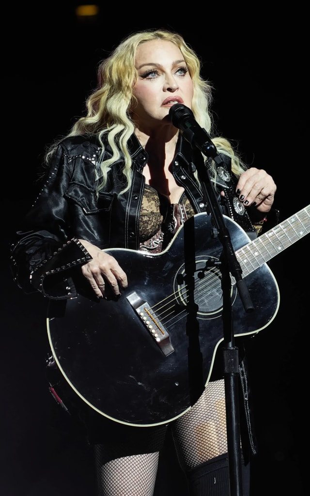 Madonna performing at the Celebration Tour in 2023. Photo by Raph_PH. Madonna performing at the Celebration Tour in 2023. Photo by Raph_PH.