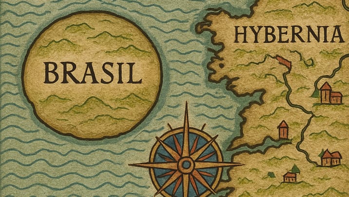 The mythical Irish island Brazil: a cartographic mystery that predates a continent. The mythical Irish island Brazil: a cartographic mystery that predates a continent.