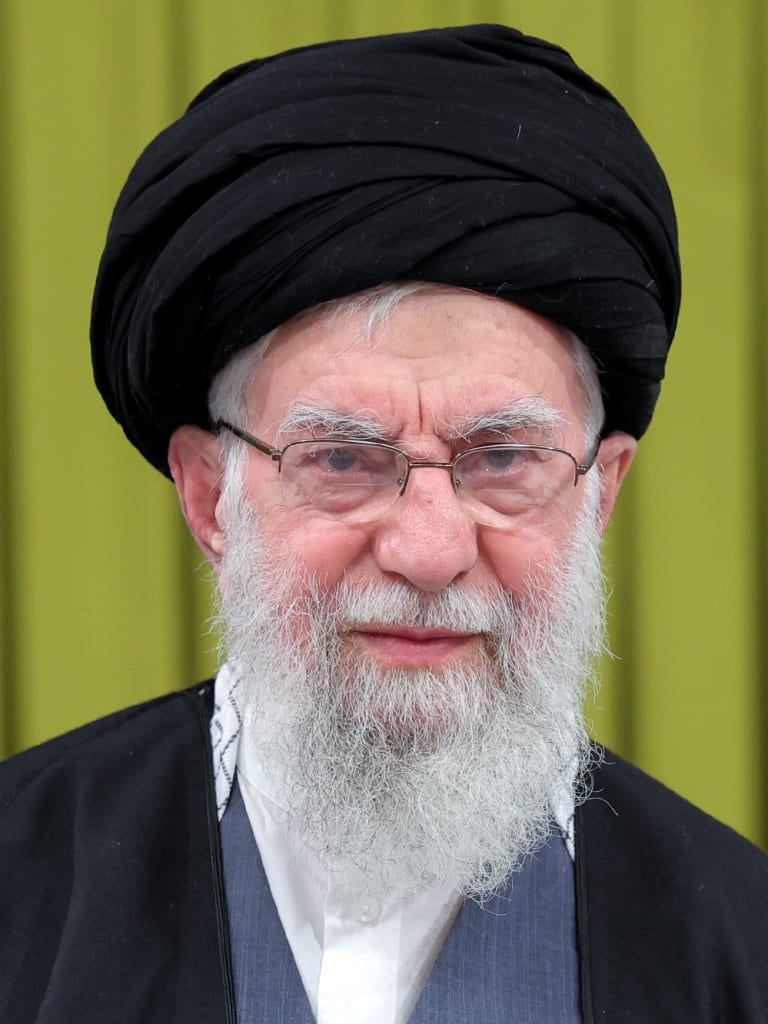 Khamenei on 12 February 2026, 16 days before his assassination. Photo courtesy of the Ali Khamenei website. Khamenei on 12 February 2026, 16 days before his assassination. Photo courtesy of the Ali Khamenei website.