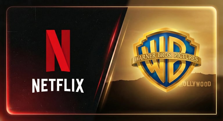 Netflix signs agreement to acquire Warner Bros Discovery.