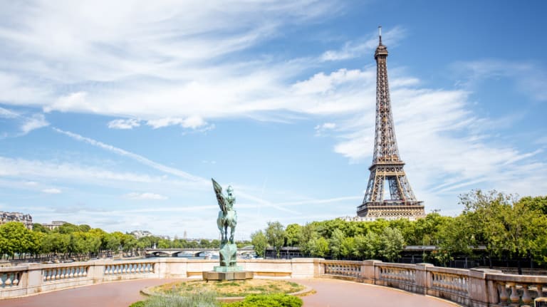 The Eiffel Tower reimagined: AI Artistically envisions Paris's icon through the eyes of architectural legends.