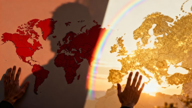 How 64 countries continue to criminalize LGBTQIA+ people in 2025 despite global progress. Europe stands as the only continent entirely free from LGBTQIA+ criminalization.