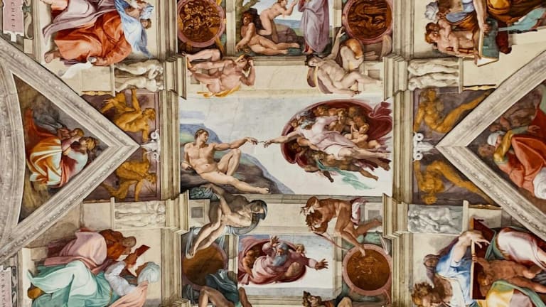 The Sistine Chapel Ceiling (1508–1512). Photo by Ilia Bronskiy.