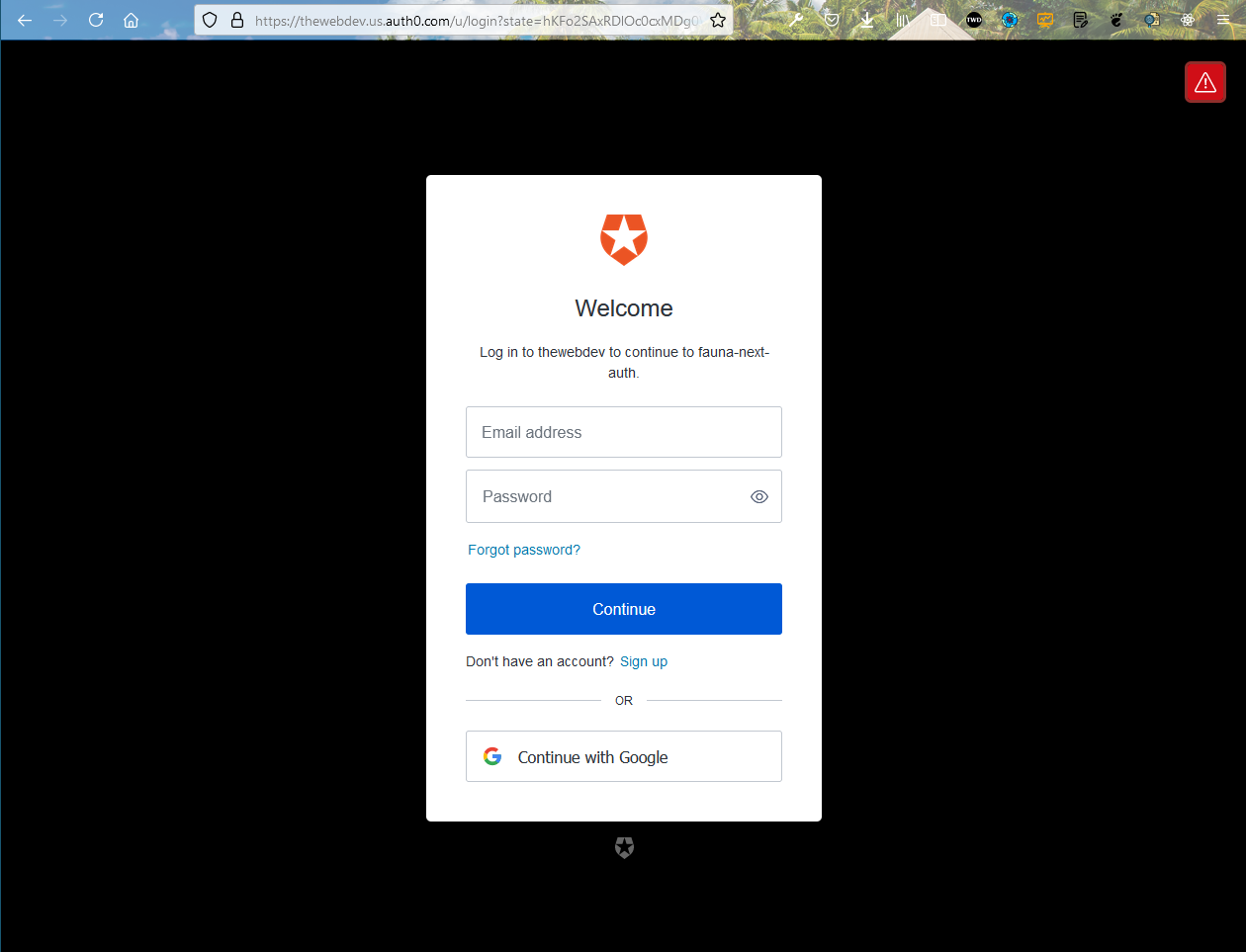 Login