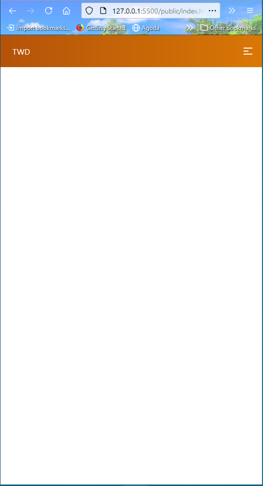 Mobile view