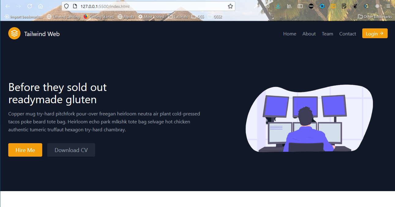 Current site