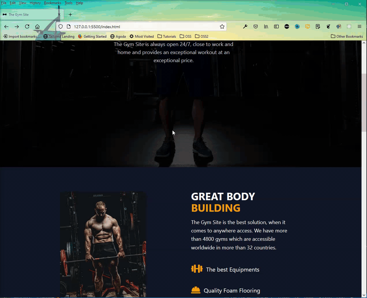 Gym Site