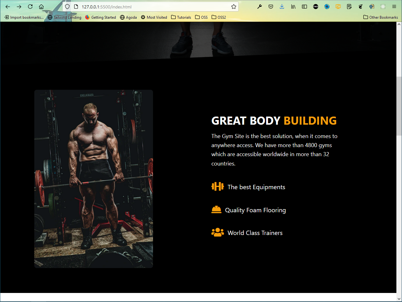 Gym Site