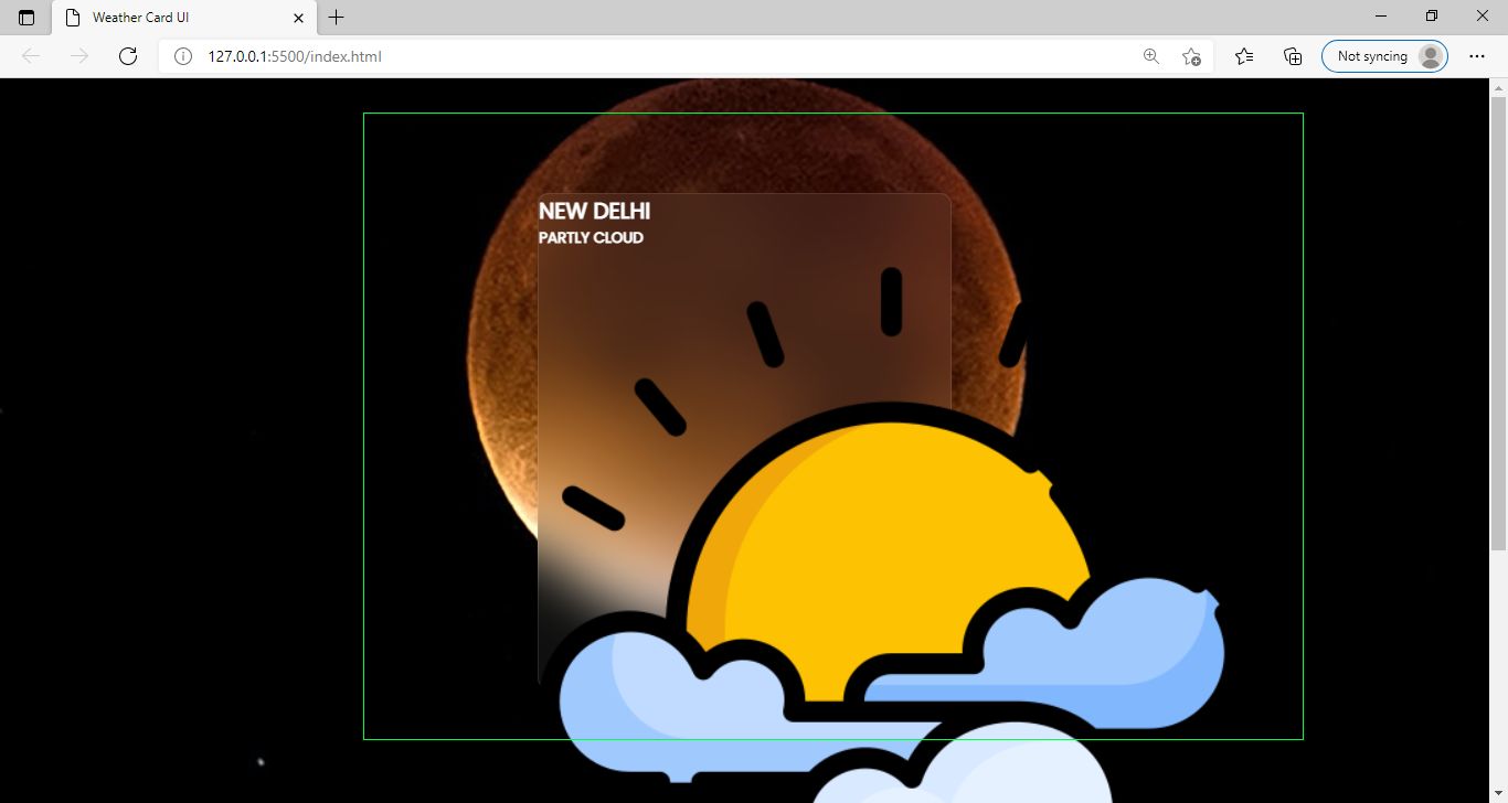 Weather Site