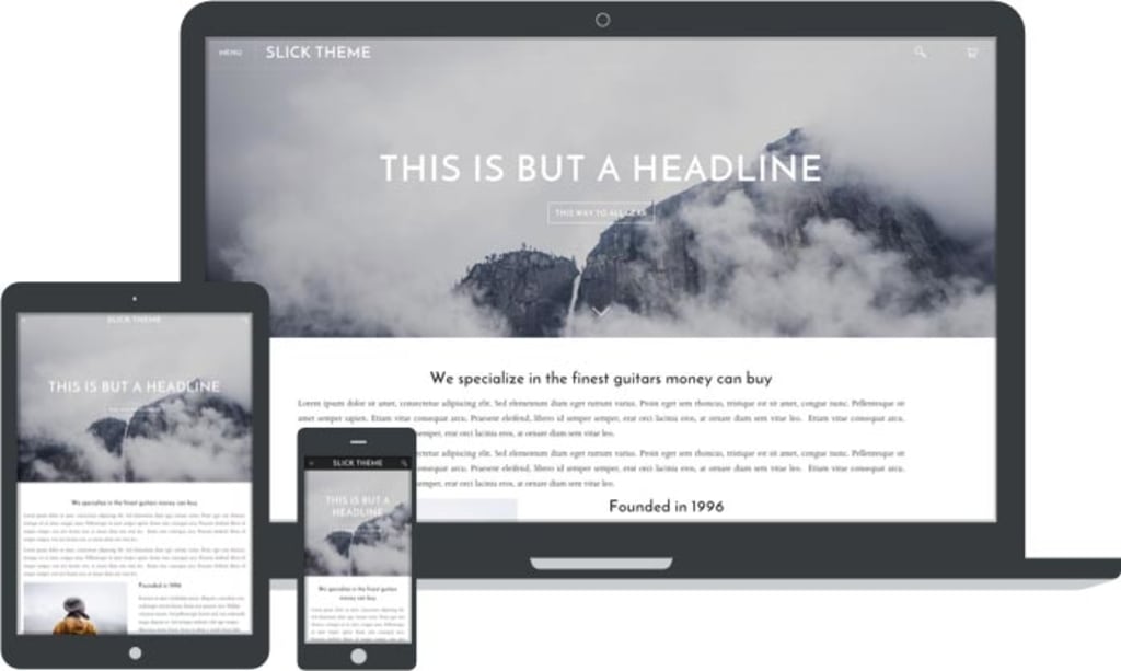 Responsive Mobile Ready Themes.