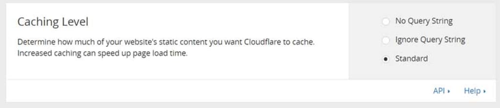 Caching Level.