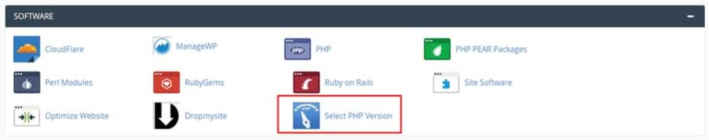 Select PHP.