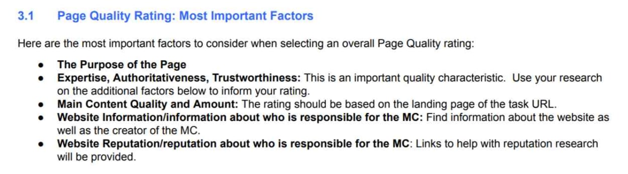 Google Raters Guidelines.