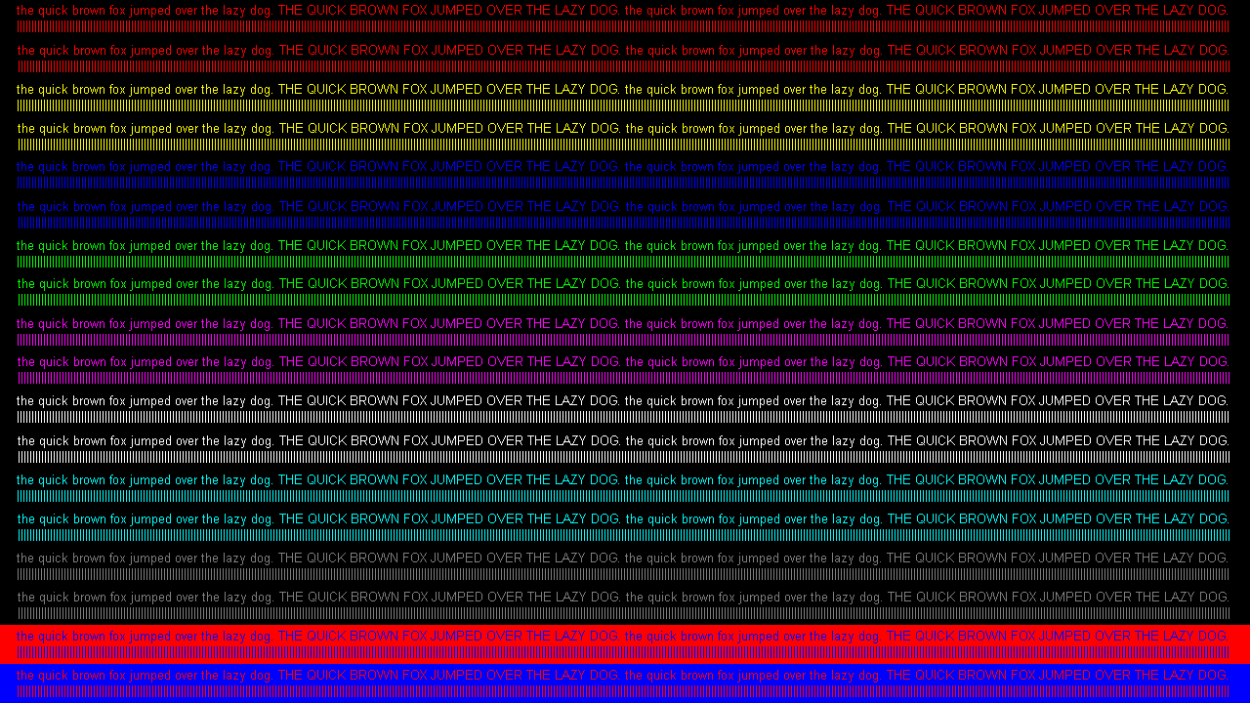 JPEG subsampling Gamma Error Test Image - subsampled at 4:2:0 and zoomed.