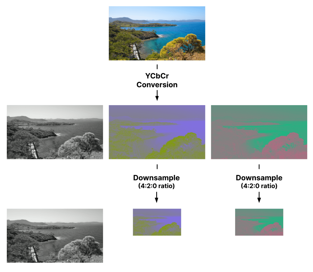 YCbCr Conversion.