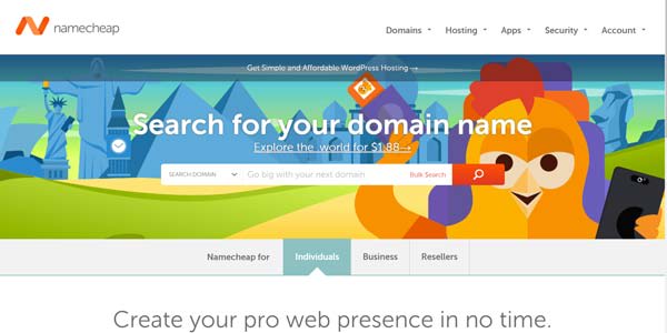 Namecheap.