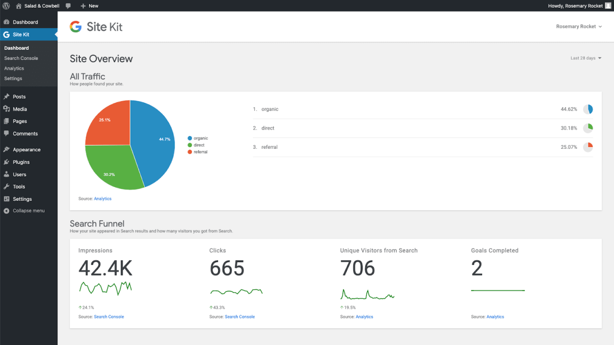 Site Kit setup wizard. Site Kit setup wizard.