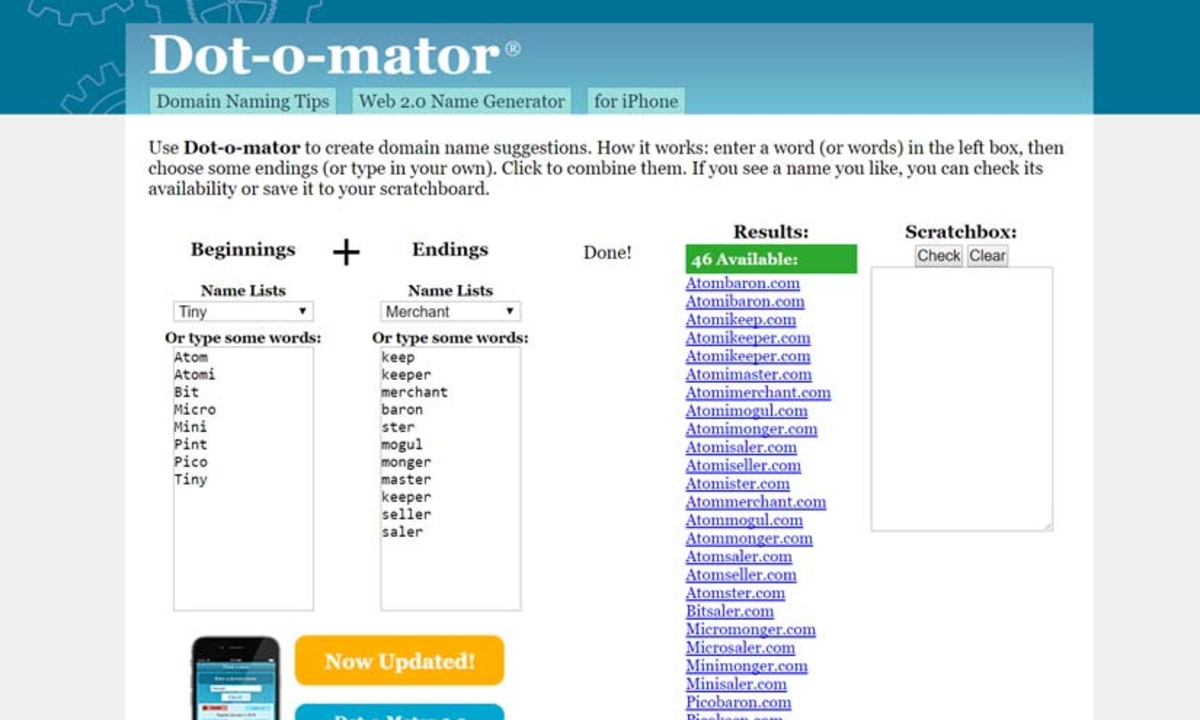 Domain Name Generators We Review The Best Tools For 2019 The Webmaster