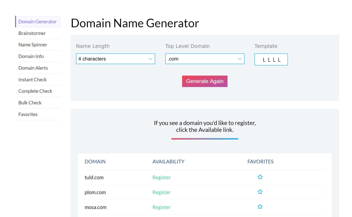 Domainhole Domain Generator. Domainhole Domain Generator.