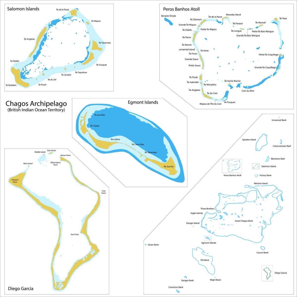 Chagos Archipelago. Chagos Archipelago.