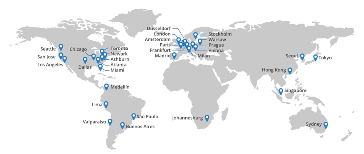 CloudFlare data centers. CloudFlare data centers.