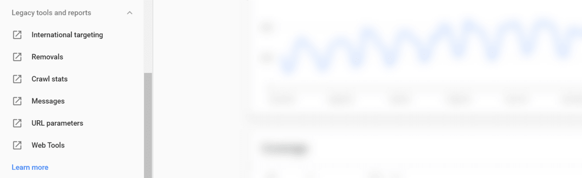 Search Console Legacy Tools and Reports. Search Console Legacy Tools and Reports.