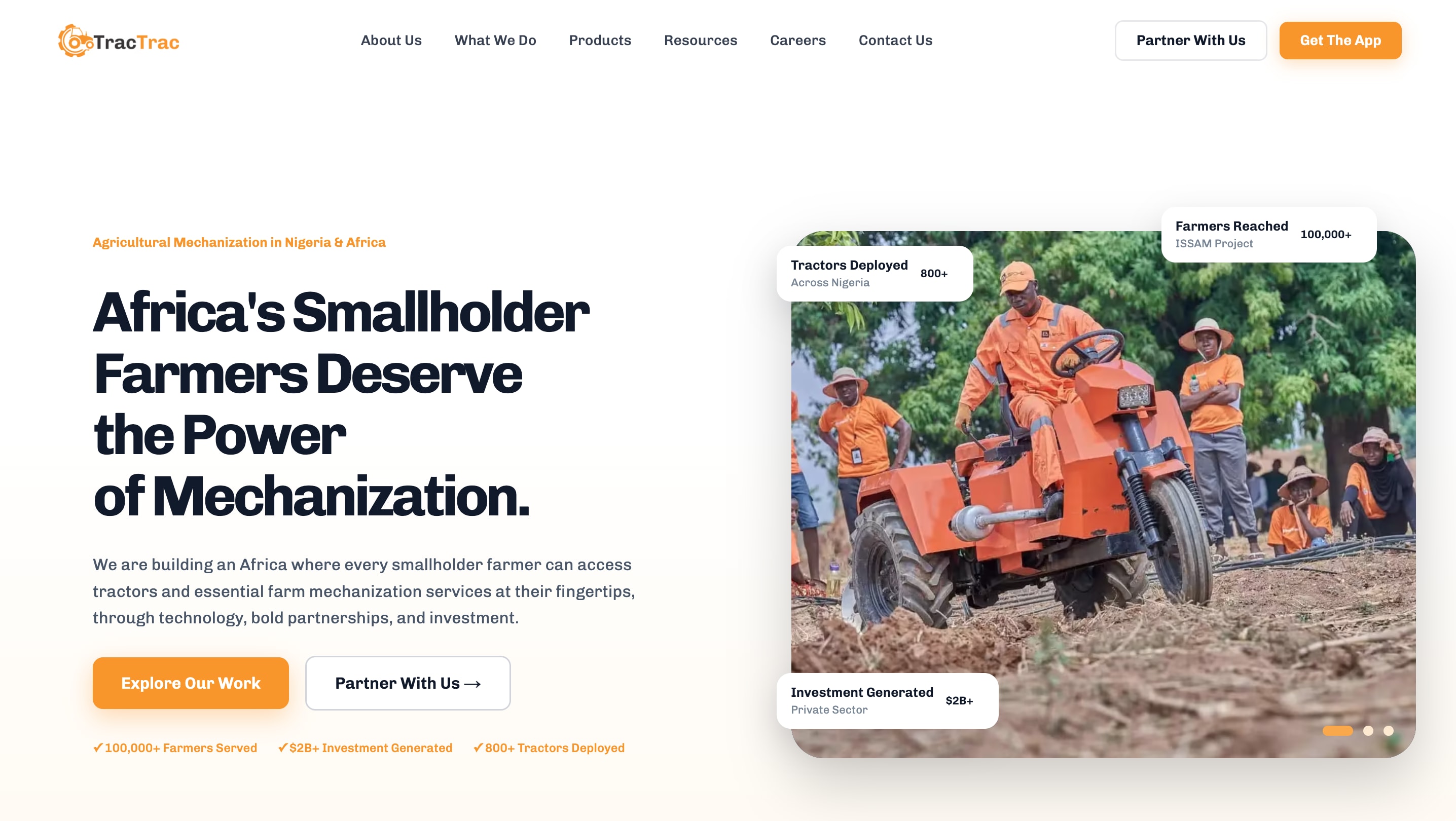 TracTrac — project hero