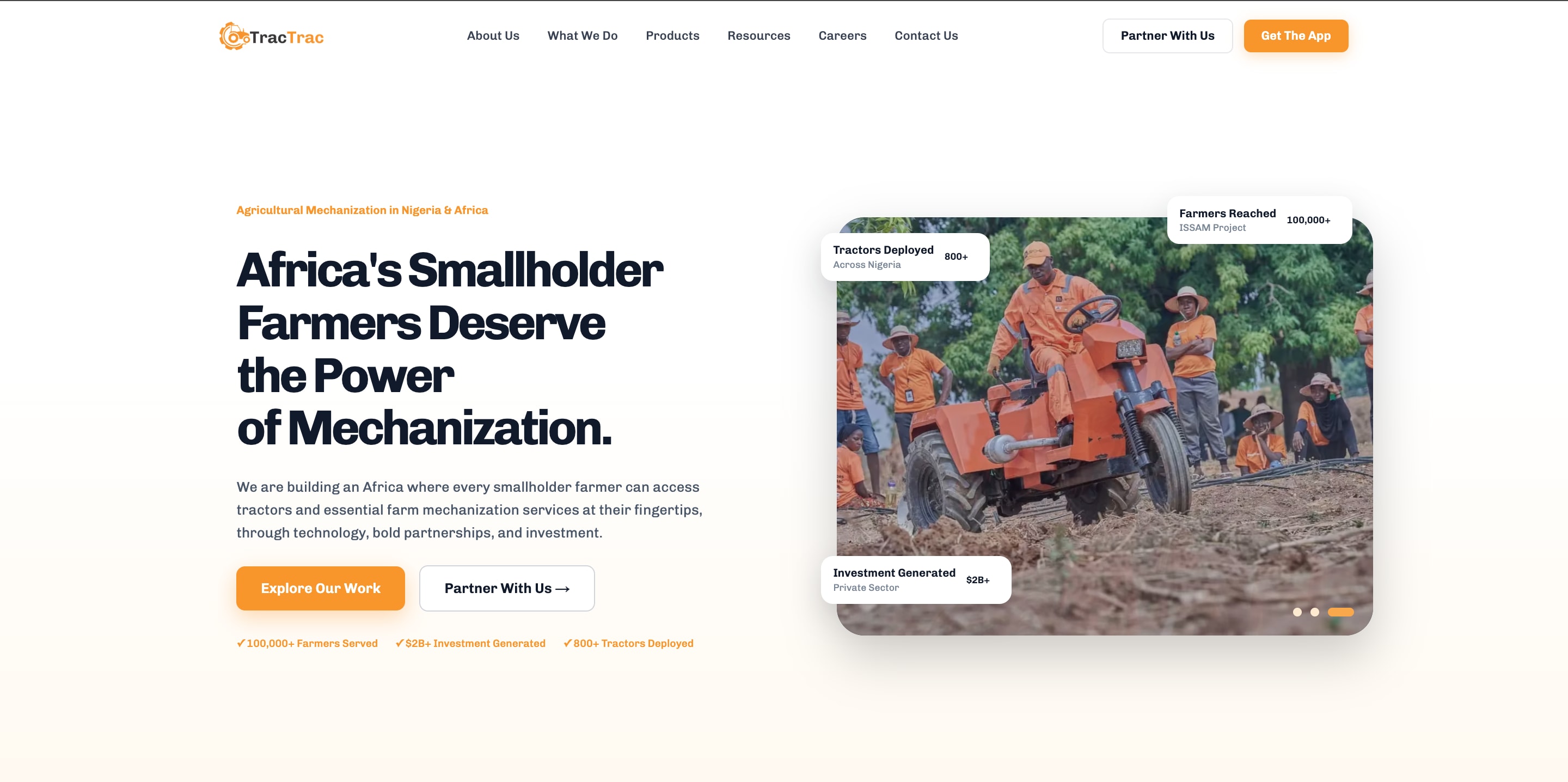 Farm mechanization platform — project image