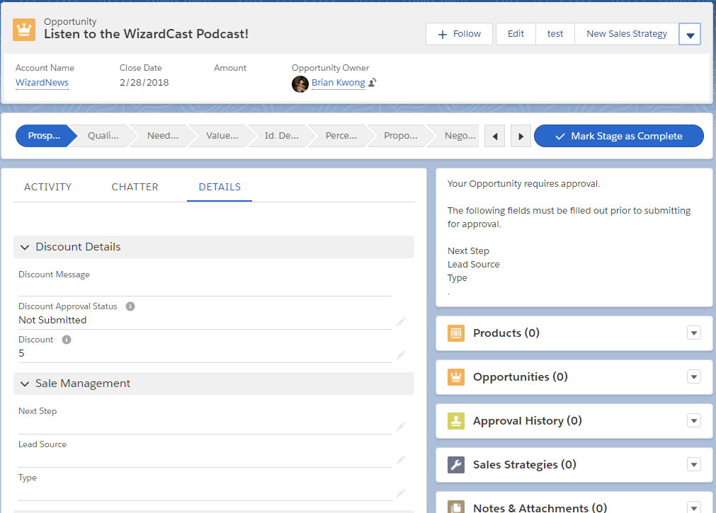 Flow Required Fields