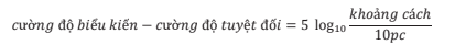 Độ sáng thực tế và độ sáng biểu kiến - Sao - Hệ sao - Ngoại hành tinh Độ sáng thực tế và độ sáng biểu kiến - Untitled 1 / Thiên văn học Đà Nẵng
