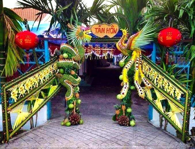 Trang trí cổng nhà