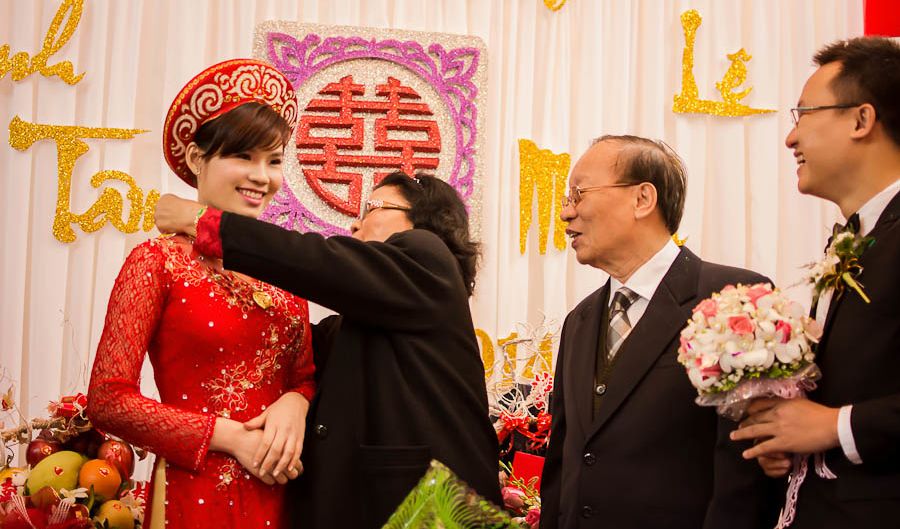 Lễ cưới ở miền Bắc