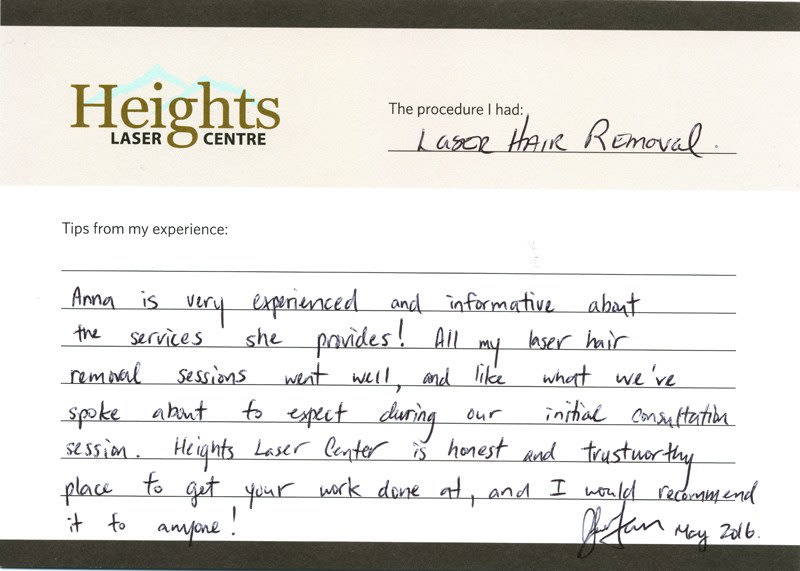Testimonials-20011_06 heights laser centre medical spa vancouver testimonial
