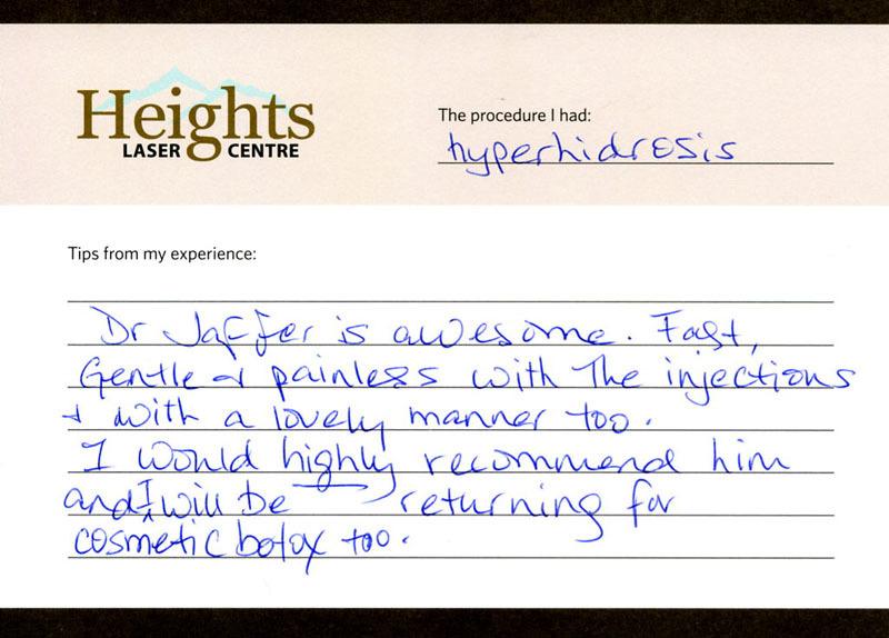 Testimonials0012 heights laser centre medical spa vancouver testimonial