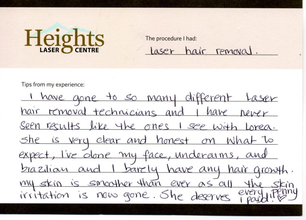 lhr-testimonial heights laser centre medical spa vancouver testimonial