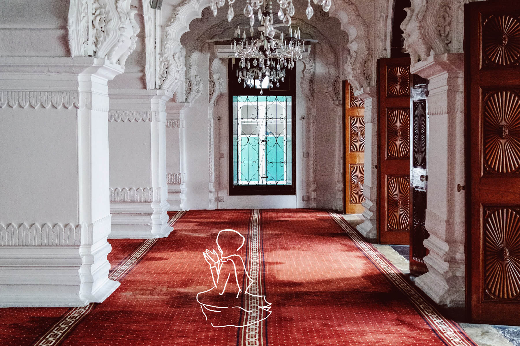 Inside of a Mosque